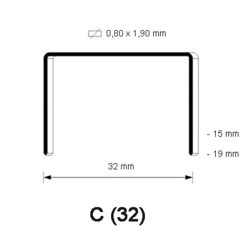 C - kram, diverse lengtes