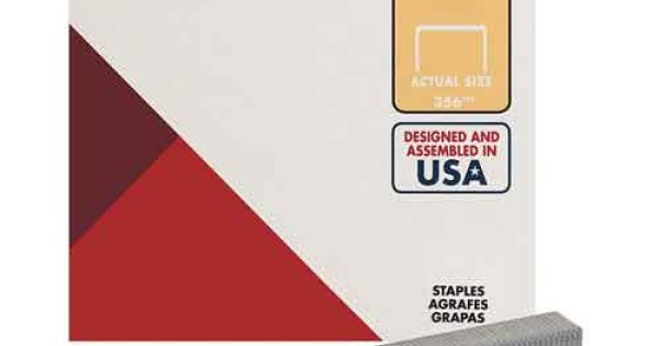 Arrow Fastener 3/8" Staples For P35 & P35S Staple Guns - 5040 Staples Per Box - View #2