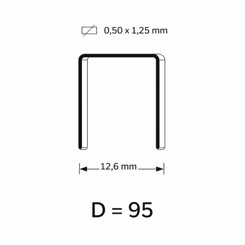 95 Niet (D) gegalvaniseerd - diverse lengtes