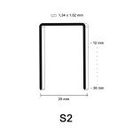 S2 Kram, diverse lengtes