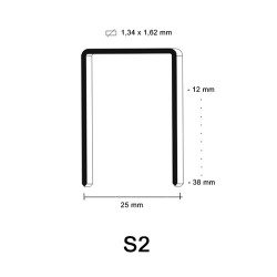 S2 Kram 30 mm, 8.400 st
