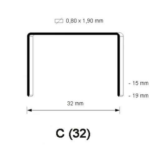 C - kram, diverse lengtes
