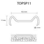 TOP SP Kram - diverse lengtes
